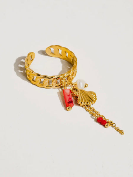Zoey Shimmer Hoops