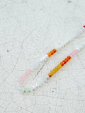 Stone Beaded Necklace in Sunrise