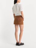 The Better Than Suede Mini Skirt in Cafe Clay