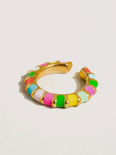 Sardinia Colorful Band Ring