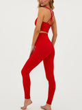 Piper Legging in Merry Red