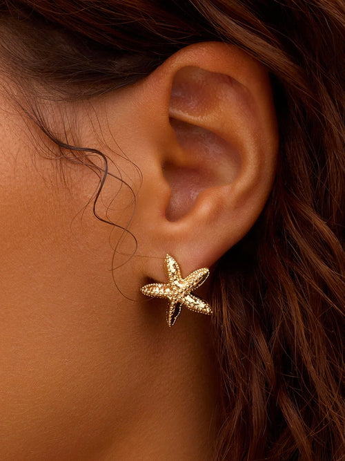 Starfish Statement Earrings