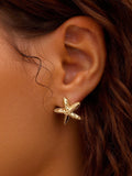 Starfish Statement Earrings