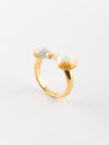 Pearly Shell Face to Face Ring
