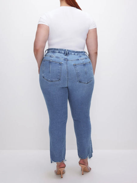 Soft Tech Good Legs Straight Jeans in Indigo514