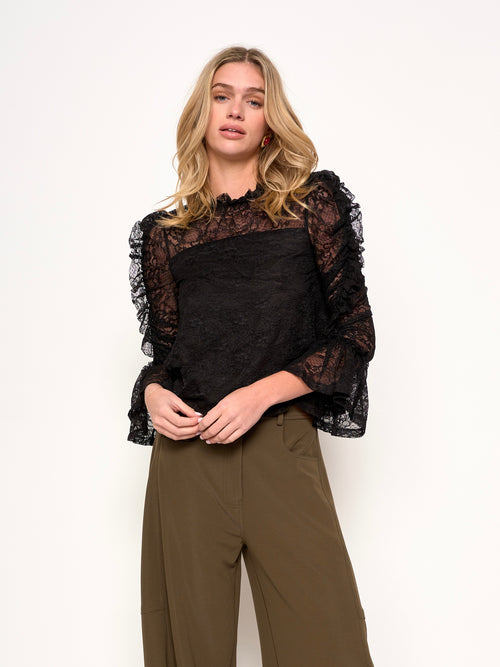 Norman Top in Black