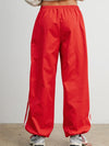 Down To Earth Stripe Pant in Red