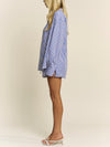 Angie Shirt in Blue & White