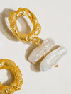 Blaze Mismatched Pearl Earrings