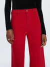 Penny Crop Pant in Ruby Red