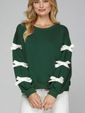 Bows & Ho-Ho-Ho's Sweatshirt in Green