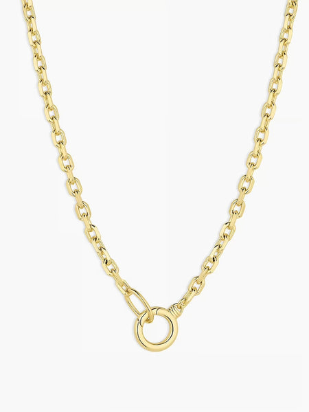 Camryn Layered Pearl Chain Necklace