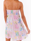 OOO Mini Dress in Summer Soleil Linen