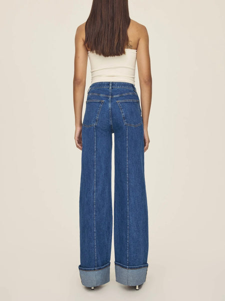 NCE Wide Leg Jean in Cuff It