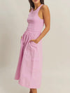 Takes Two To Cargo Dress in Pink