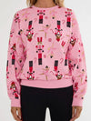 Devyn Oversized Sweatshirt in Pirouette Pink