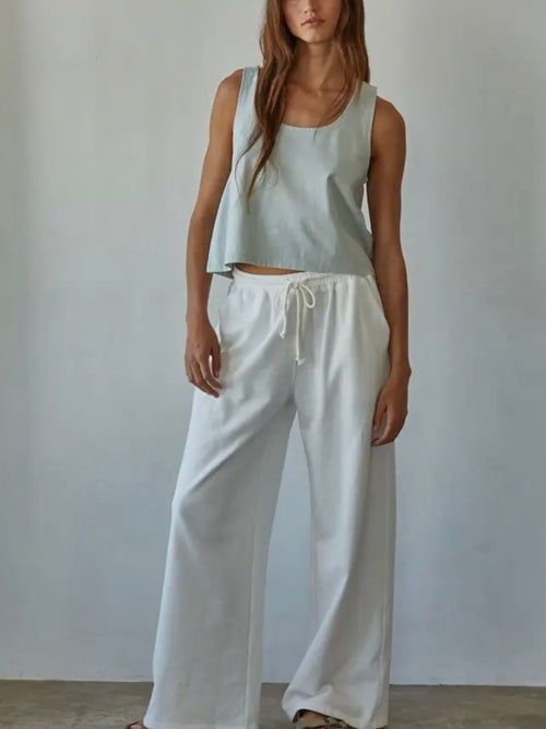 Single Scoop Tank in Sage