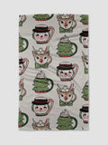 Vintage Mugs Tea Towel