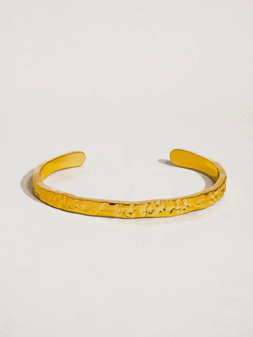 Bastien Textured Thin Bangle