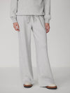The Extra Wide Leg Pant 29.5 in Light Grey Marl