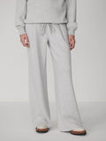 The Extra Wide Leg Pant 29.5 in Light Grey Marl