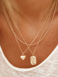 Cosmic Heart Pendant Necklace