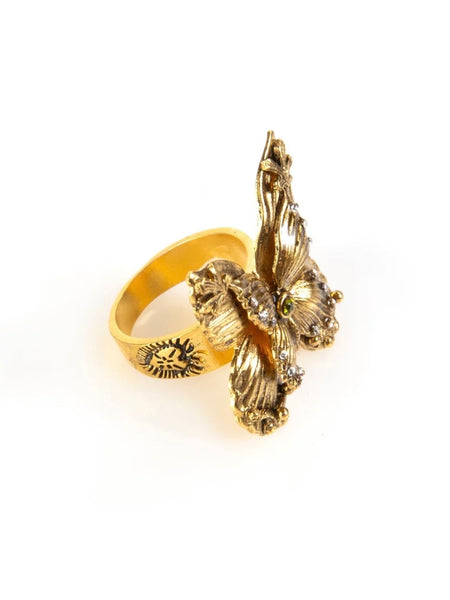 Angel Butterfly Ring in Gold