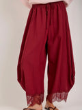 She's The Boss Balloon Pants in Wine