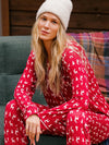 Livy & Connie PJ Set in Rouge Frost