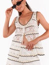 Take It Easy Tank in French Vanilla Lace
