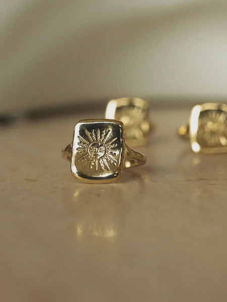 The Sun Tarot Ring