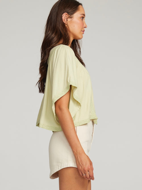 Keyra Top in Lime