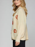 Pumpkin Spice & Everything Nice Sweater in Ivory