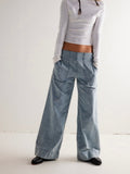 Breezy Denim Pull On Pant in Dusk