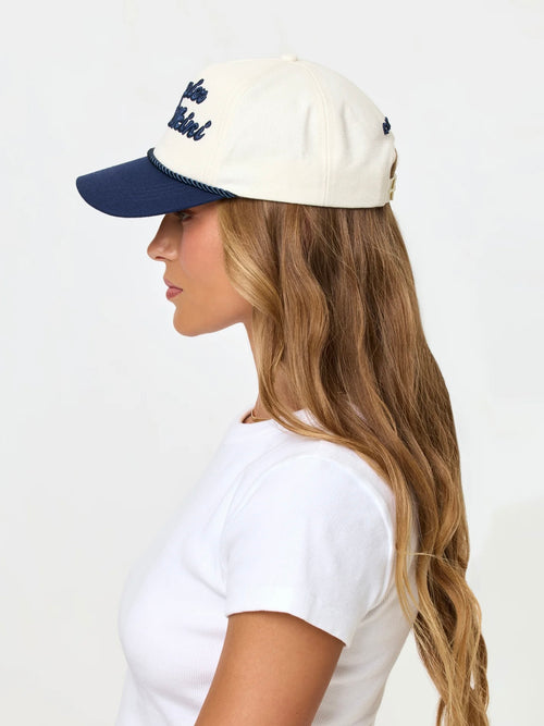Newport Hat in Midnight Cream