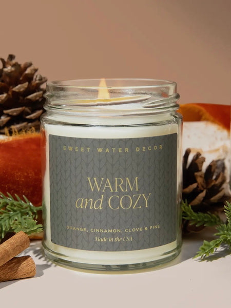 Warm & Cozy Candle 9oz