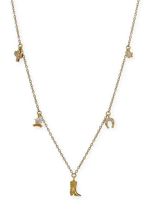 The Western Necklace in Gold