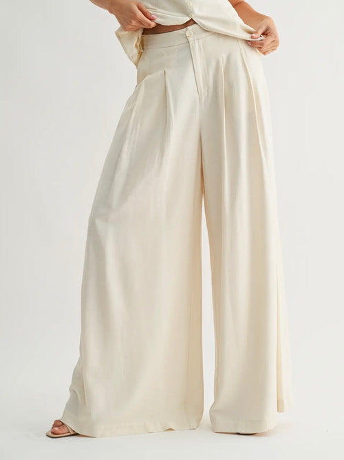 High Power Pants in Cream