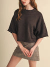 MOCKtauk Will Never Be The Same Sweater in Espresso