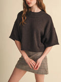 MOCKtauk Will Never Be The Same Sweater in Espresso