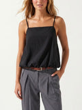 Bubble Burster Cami in Black