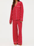 Livy & Connie PJ Set in Peppermint Bows