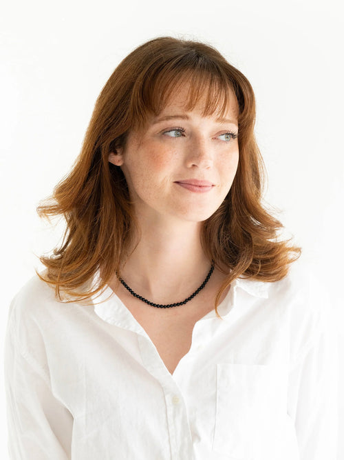 Alys Necklace in Black
