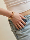 University of Arkansas Motif Slogan Bracelet