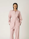 Serrano Shirt in Wine Stripe