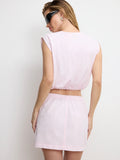 Cotton Muscle Tee in Bubblegum