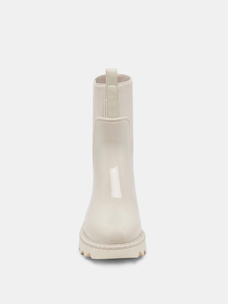 Tropic H2O Boots in Ivory Patent