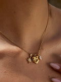 Gentilly MOM Heart Charm Necklace