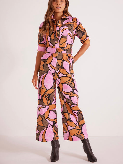 Lorna Jumpsuit in Abstract