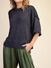 Doing The Most Sweater in Navy